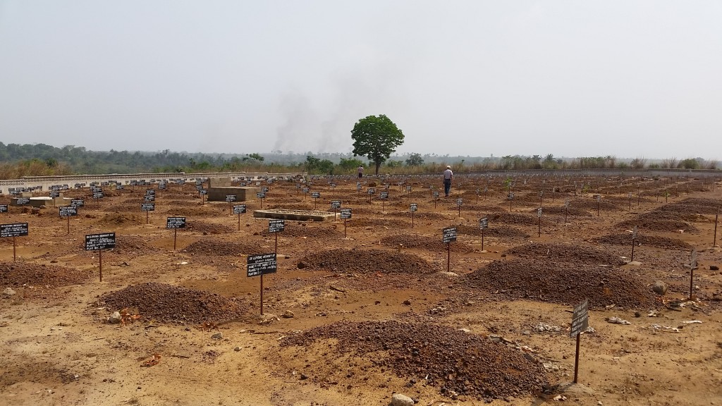 Sierra Leone mass graveyard